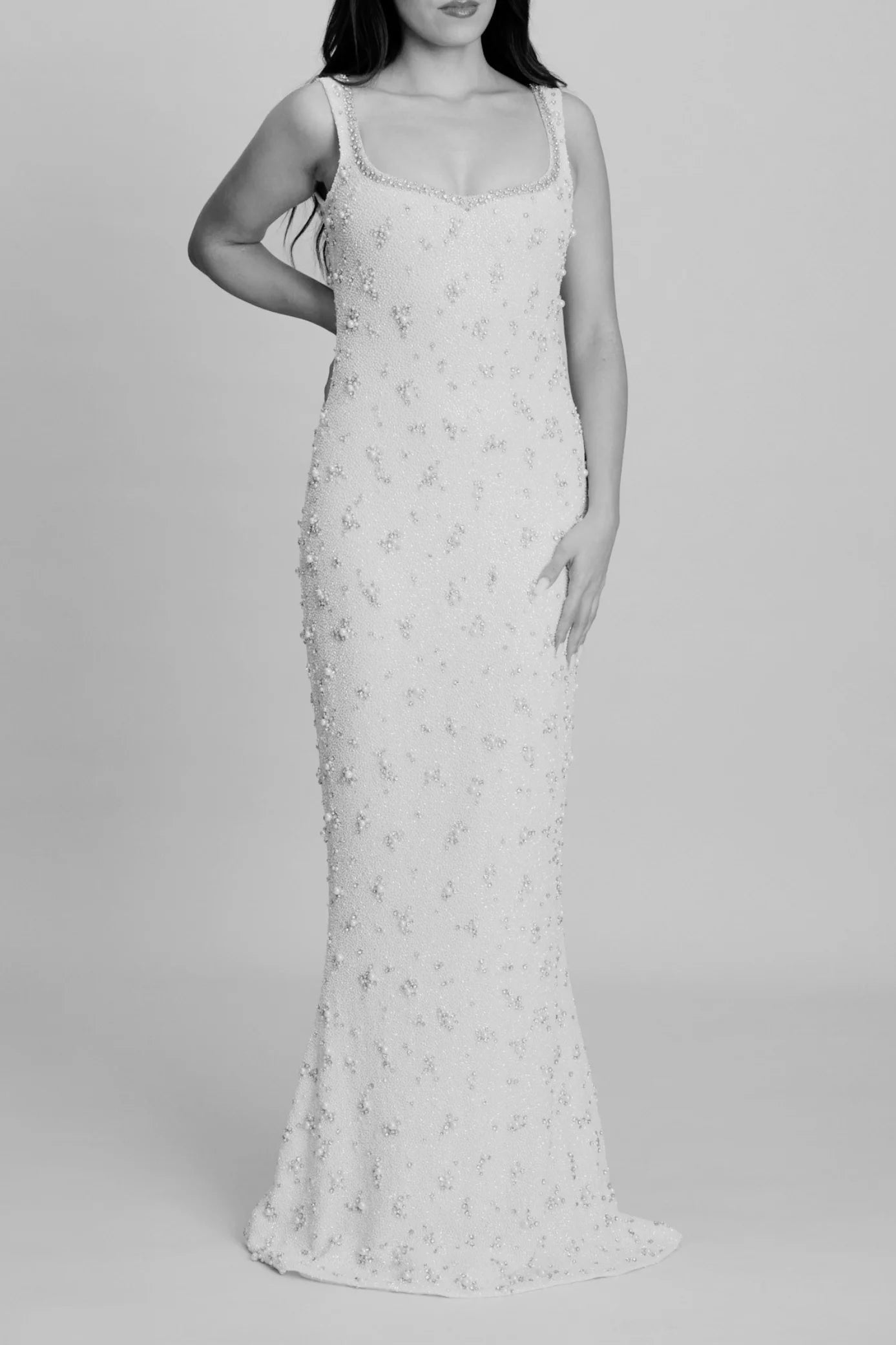 Clio Peppiatt Bridal Crystal Gown