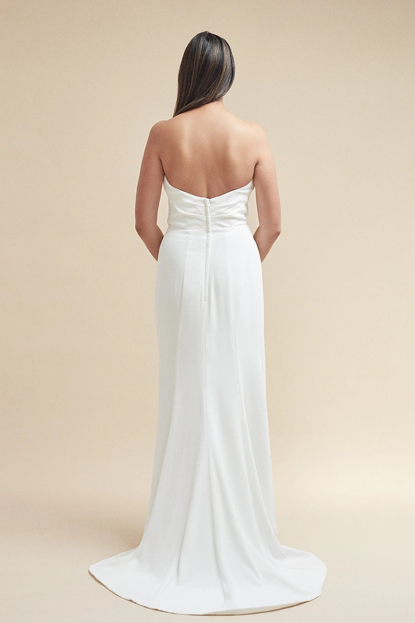 Chosen By Kyha Spencer White Wedding Gown Bridal