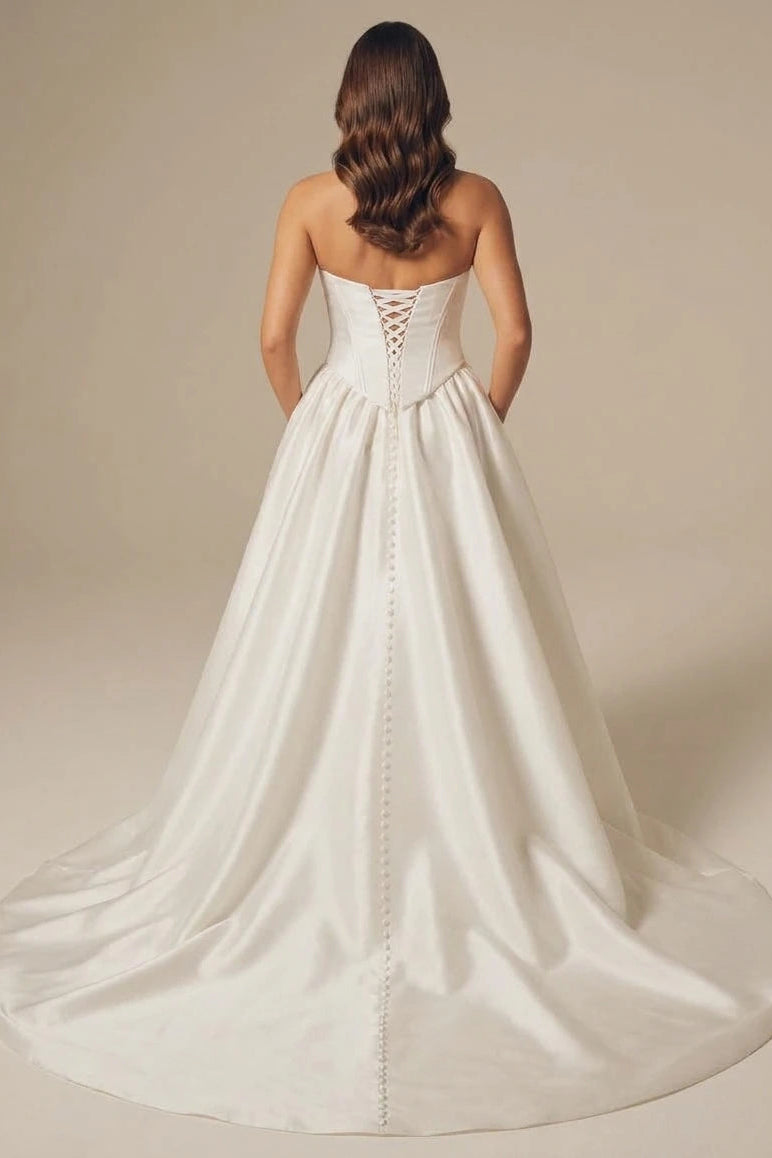 Hera Couture Bernini Corset and Francesca skirt designer wedding gown