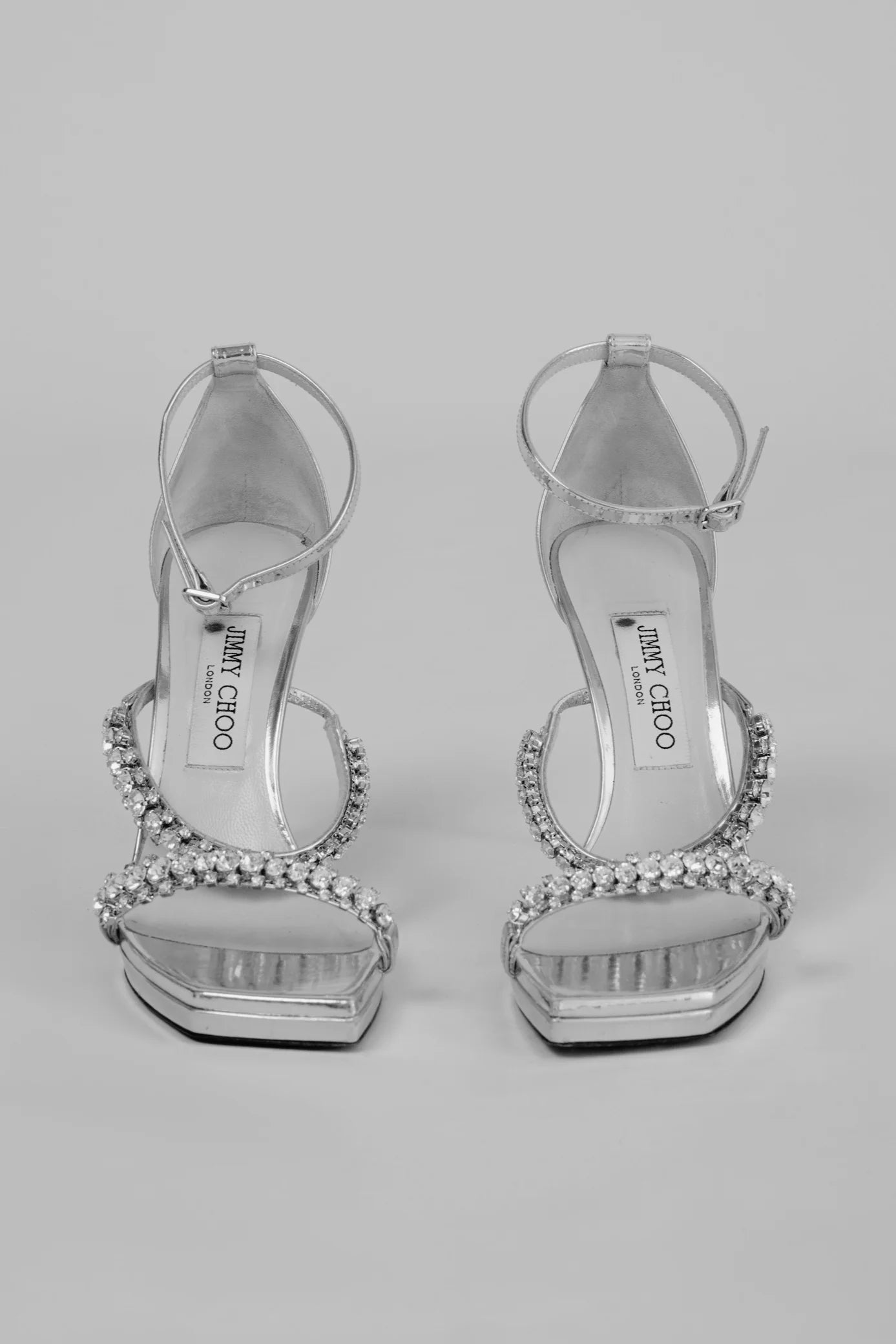 Jimmy Choo Bing 105 Crystal-Embellished Heels