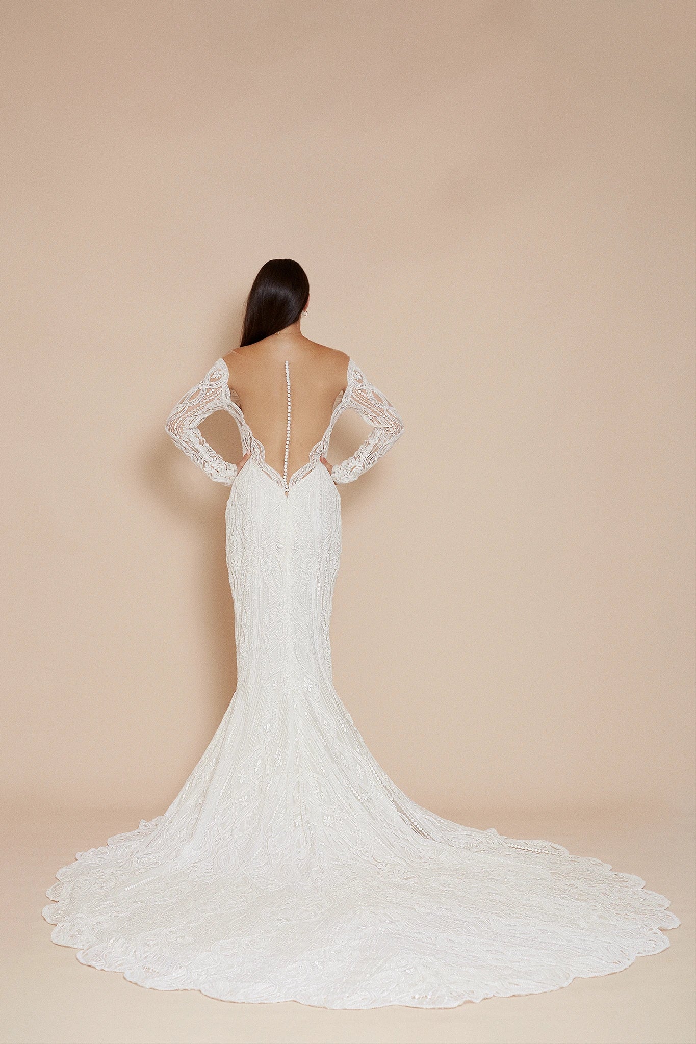 Pronovias Royal wedding gown backless
