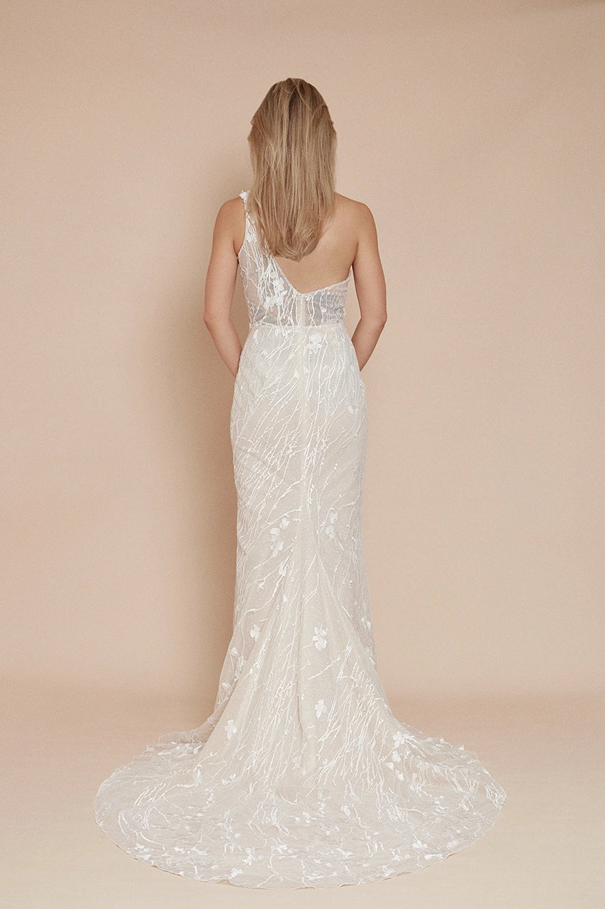 Rika Dalal Miley Wedding Gown Ivory Bridal