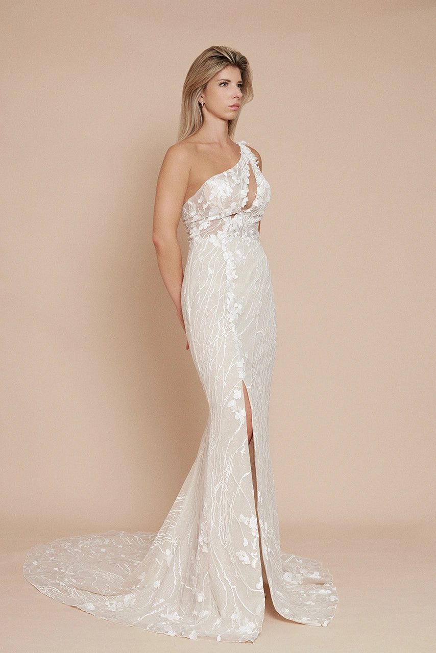 Rika Dalal Miley Wedding Gown Ivory Bridal