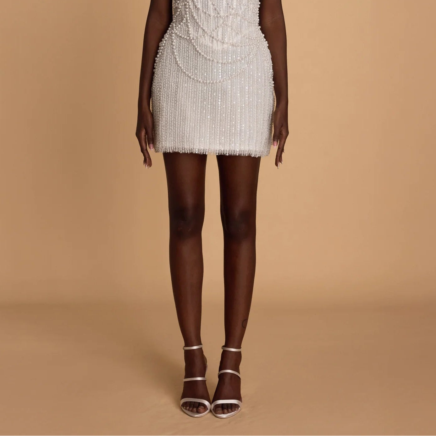 Sofia Webster Rosalind Crystal Mid white sandal heels wedding heels bridal wifey for lifey