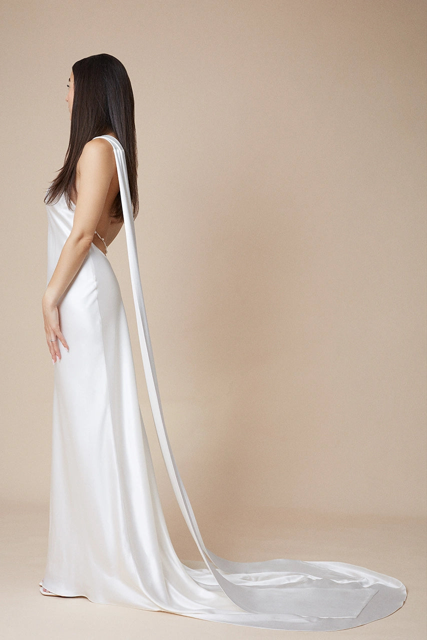 The Own Studio style 116 white wedding gown bridal