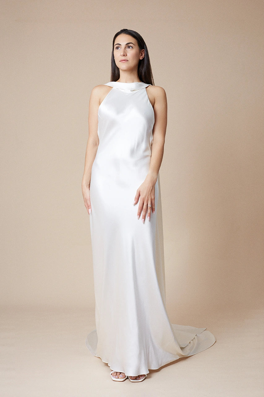 The Own Studio style 116 white wedding gown bridal