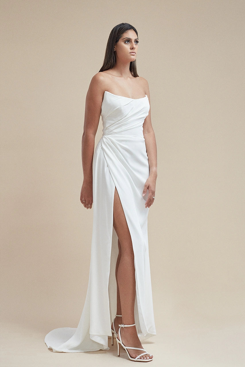 Chosen By Kyha Spencer White Wedding Gown Bridal