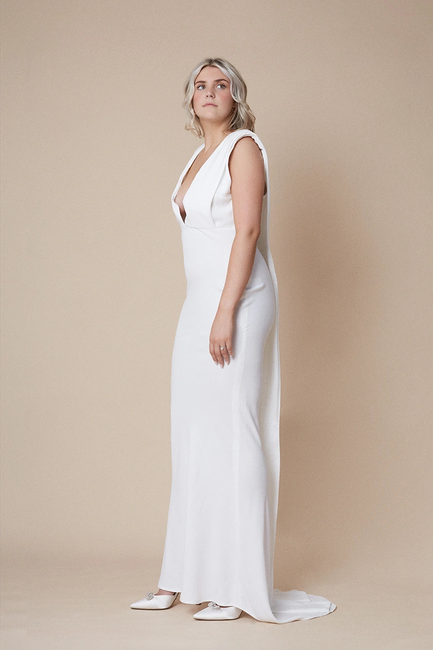 16Arlington Sina Maxi White Bridal gown wedding