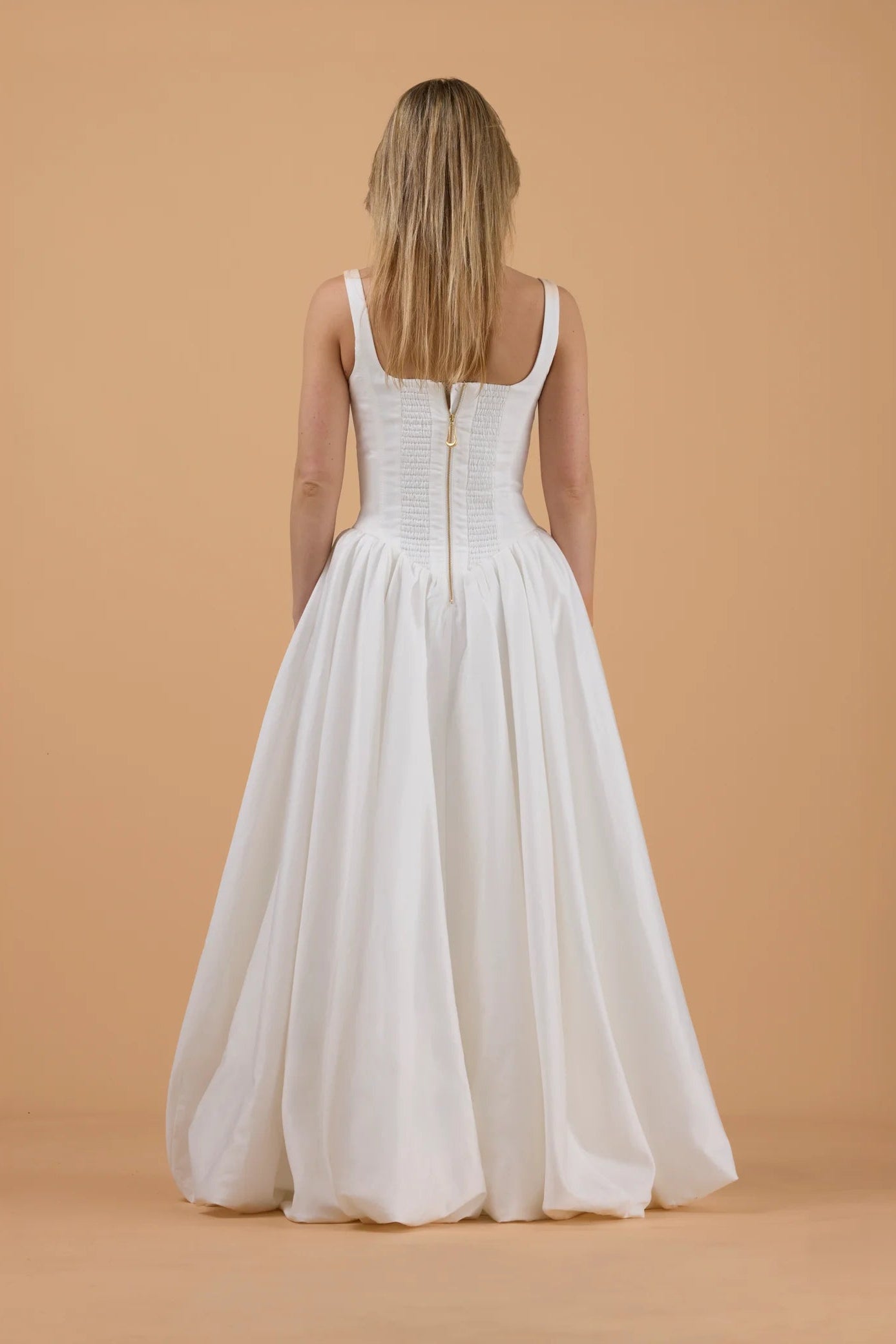 Aje Alani bubble white dress