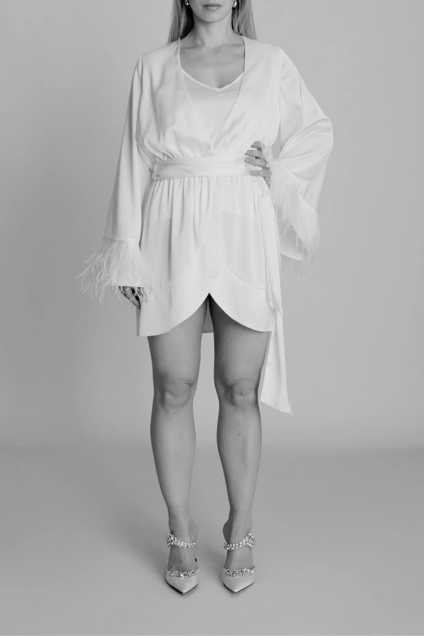 Nadine Merabi Dina Dressing Robe
