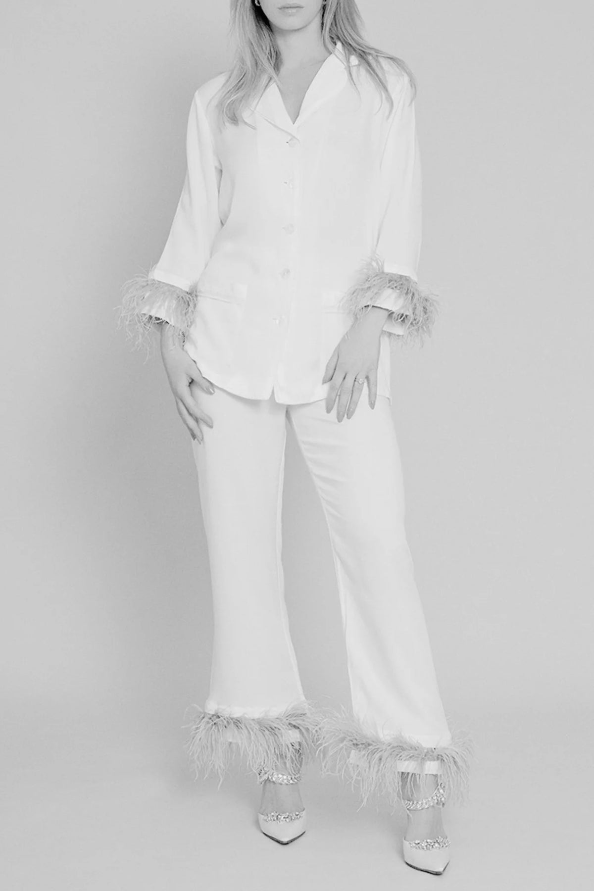 Sleeper Party Feather Pyjama Set