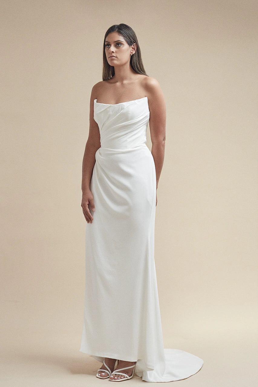 Chosen By Kyha Spencer White Wedding Gown Bridal