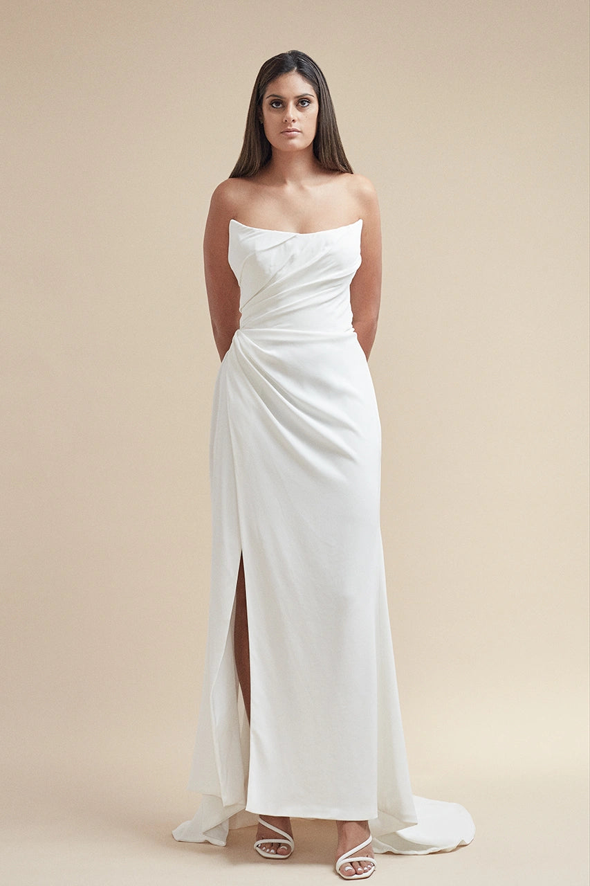 Chosen By Kyha Spencer White Wedding Gown Bridal