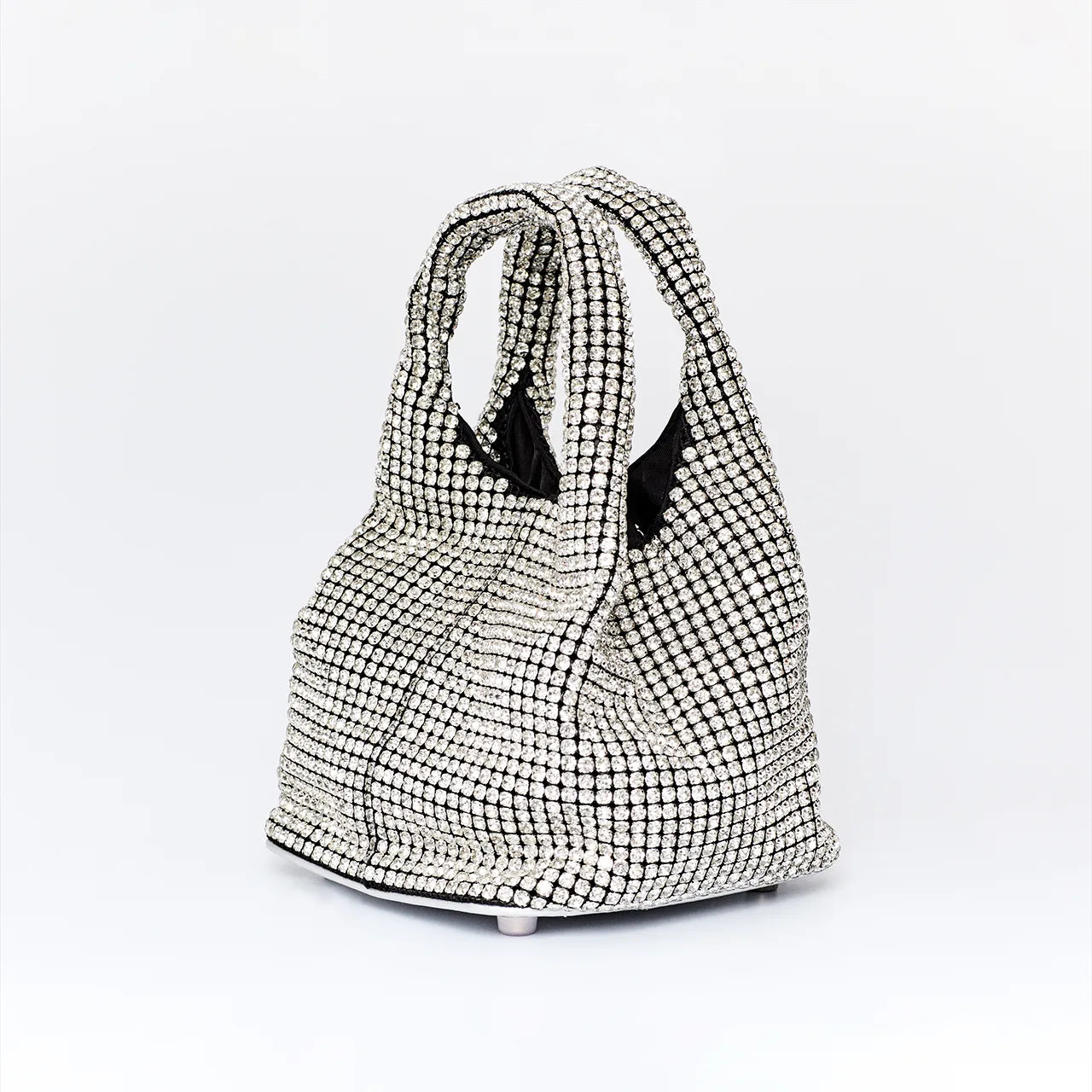 Giarite Brilly Silver Rhinestone Bag Hen Engagement Wedding Bride