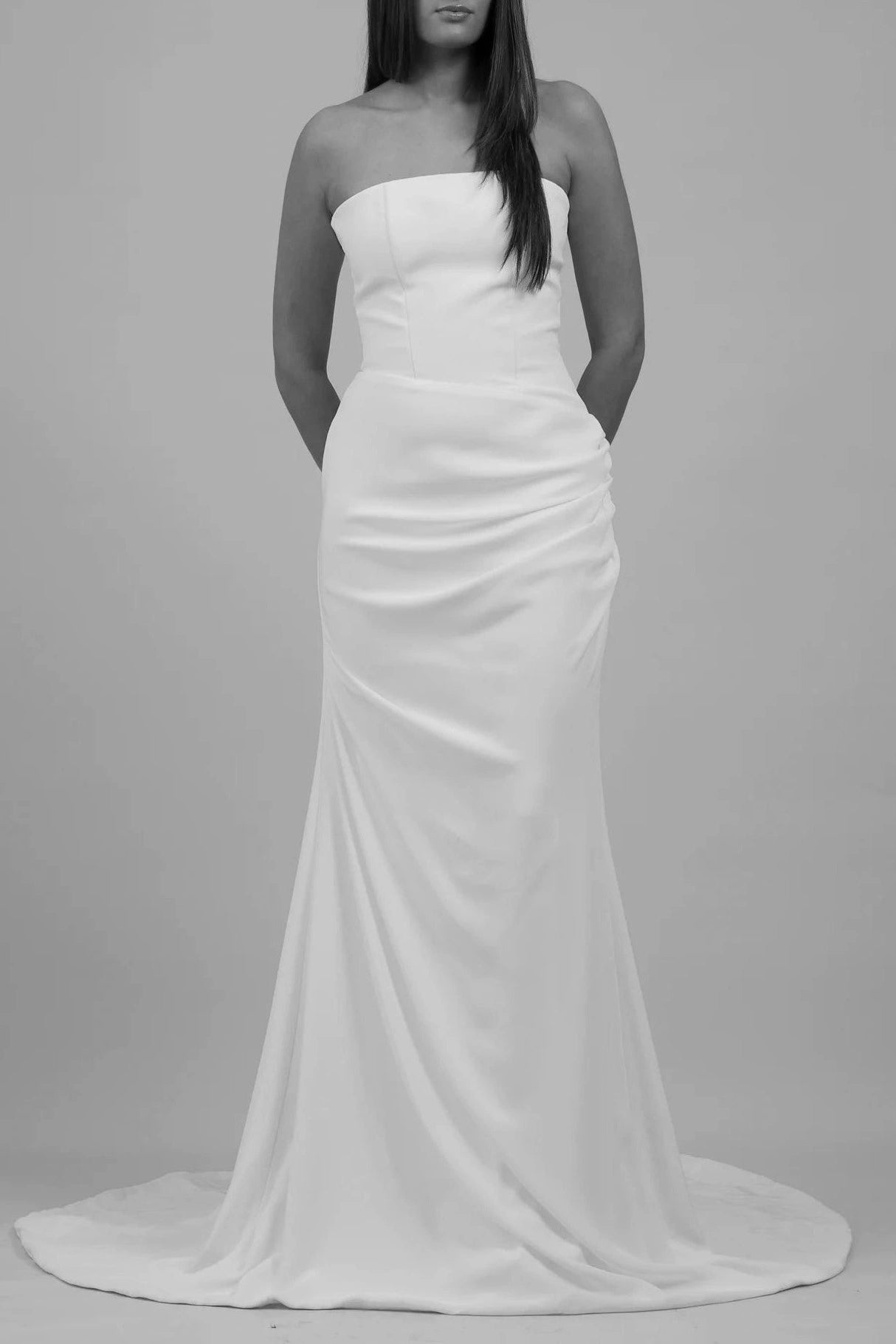Kyha_Blue wedding gown