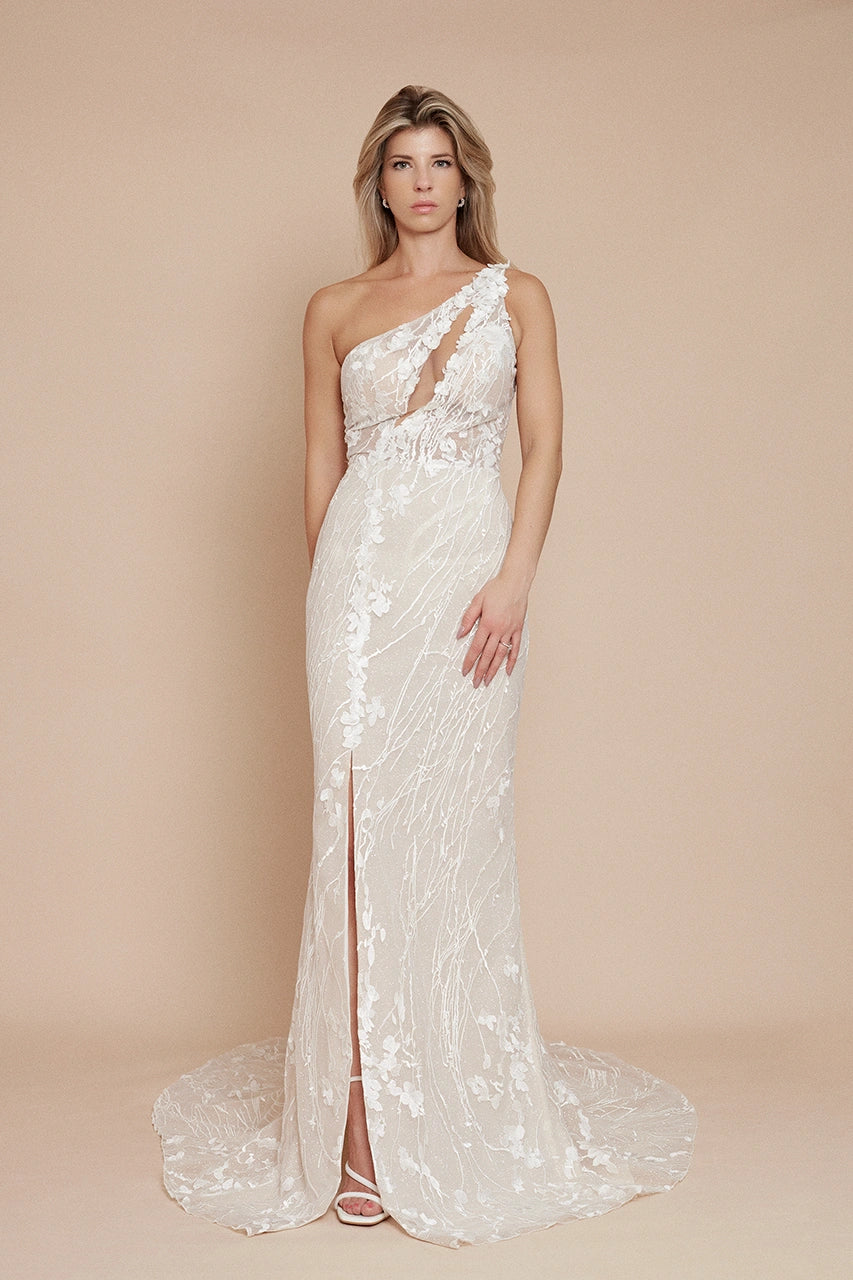 Rika Dalal Miley Wedding Gown Ivory Bridal