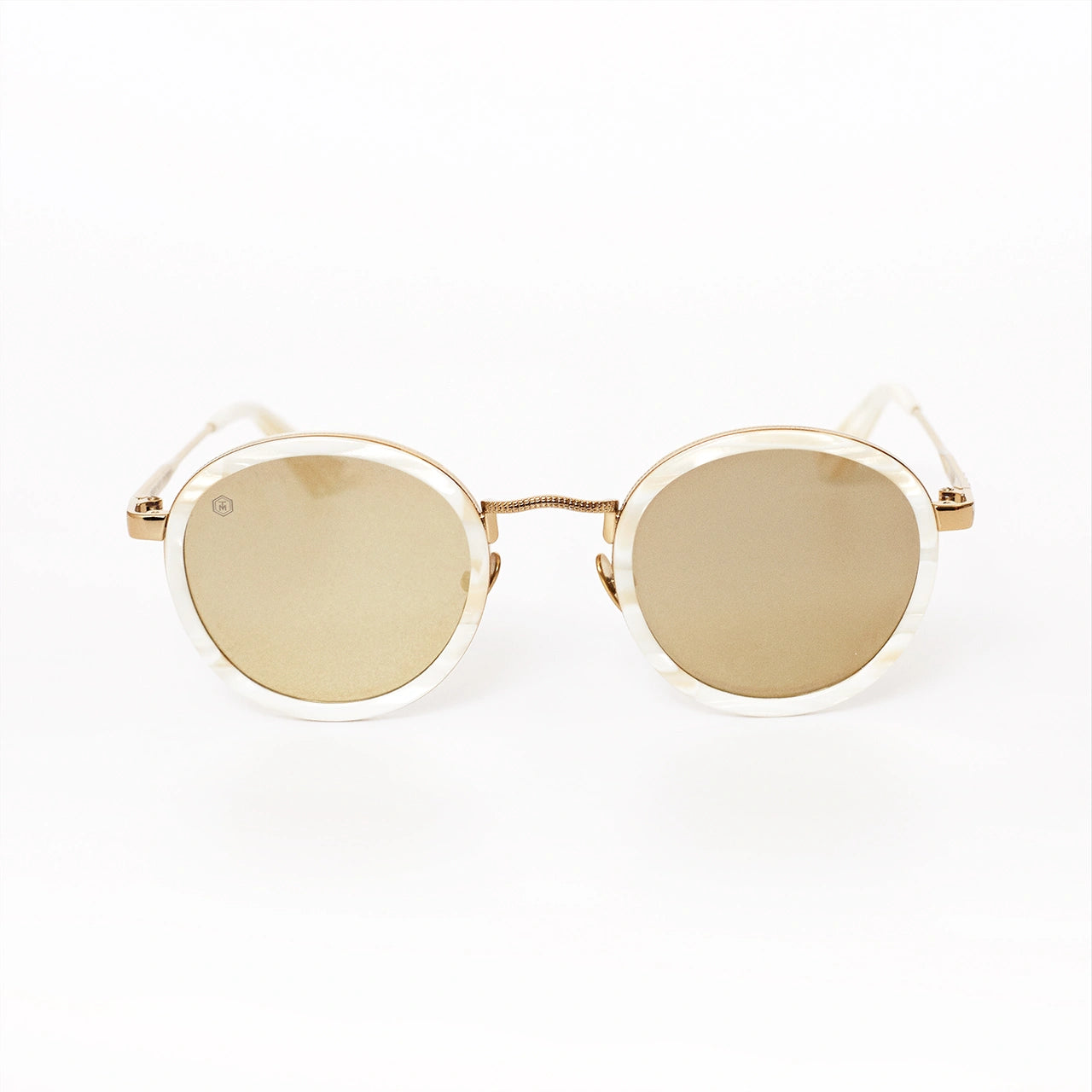 Taylor Morris Zero Sunglasses in Ivory Bridal Hen Wedding